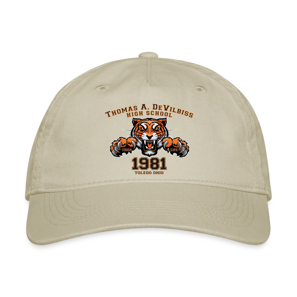 Tiger 4 Life Organic Baseball Cap - khaki