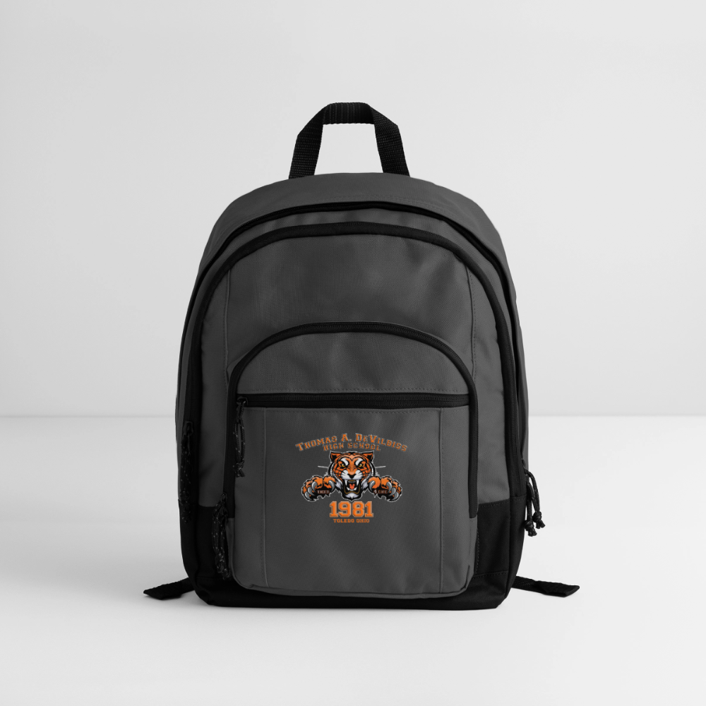 Tiger 4 Life 1981 DeVilbiss Basic Backpack - charcoal grey