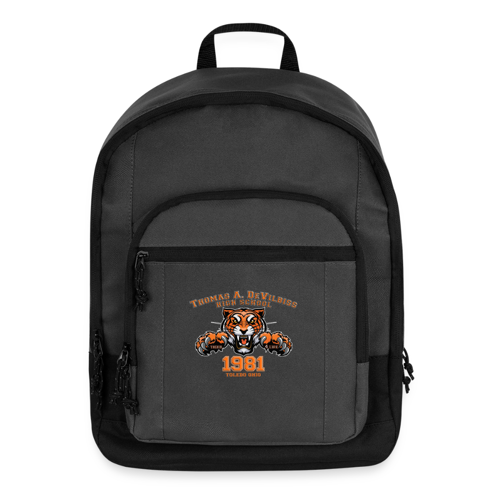 Tiger 4 Life 1981 DeVilbiss Basic Backpack - charcoal grey
