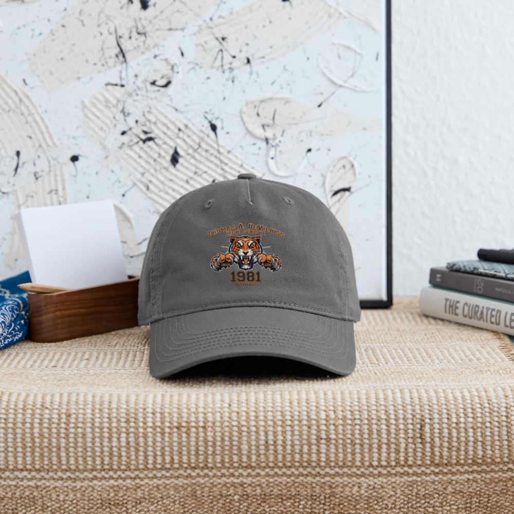 Tiger 4 Life Organic Baseball Cap - charcoal