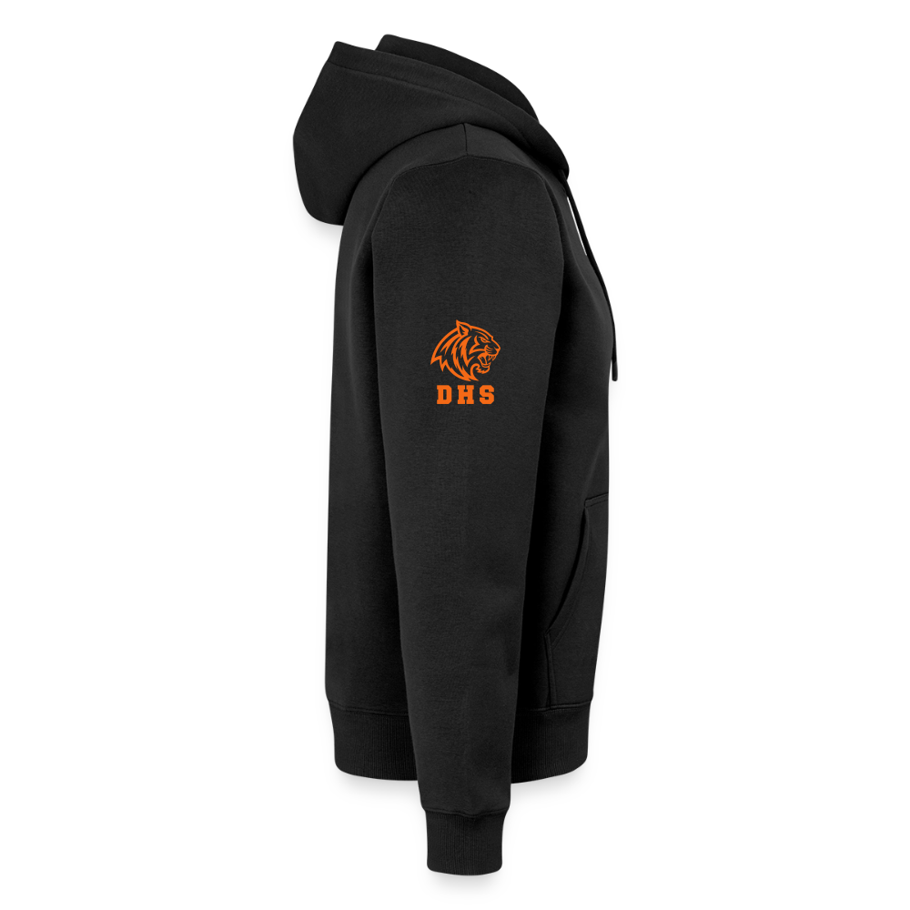 Tiger 4 Life four panel (left, right, front and back) DHS 1981 Unisex Premium Organic Zip Hoodie - black