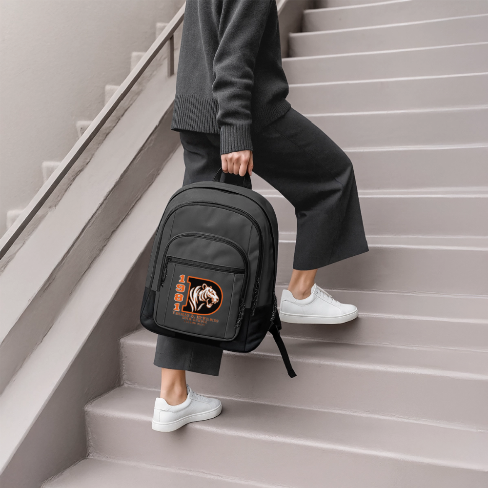 Big D 1981 DeVilbiss High School Basic Backpack - charcoal grey