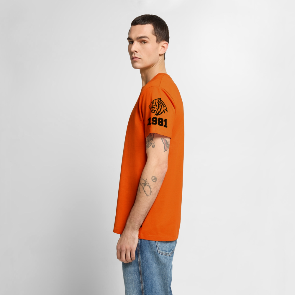 PREMIUM UNISEX Tiger 4 Life 1981 Orange Shirt - orange 