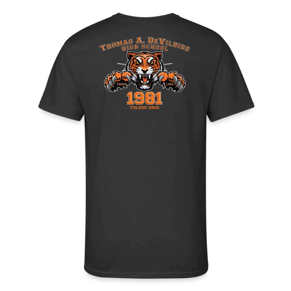 DeVilbiss High School 1981 Tiger 4 Life shirt - black