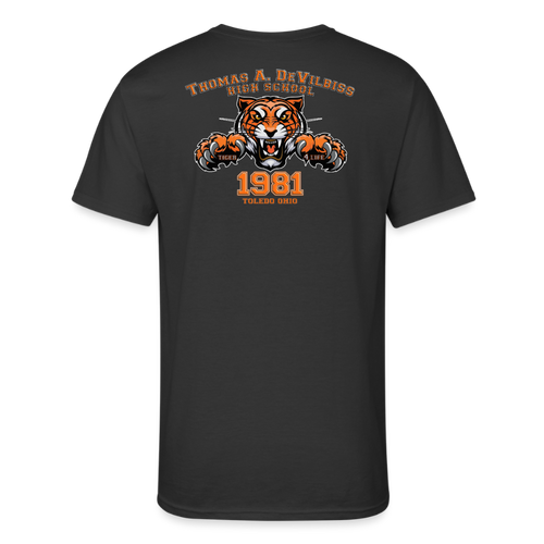DeVilbiss High School 1981 Tiger 4 Life shirt - black