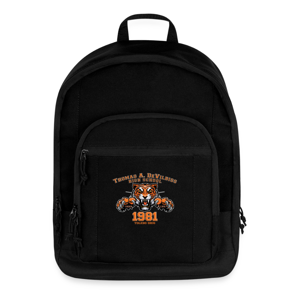 Tiger 4 Life 1981 DeVilbiss Basic Backpack - black