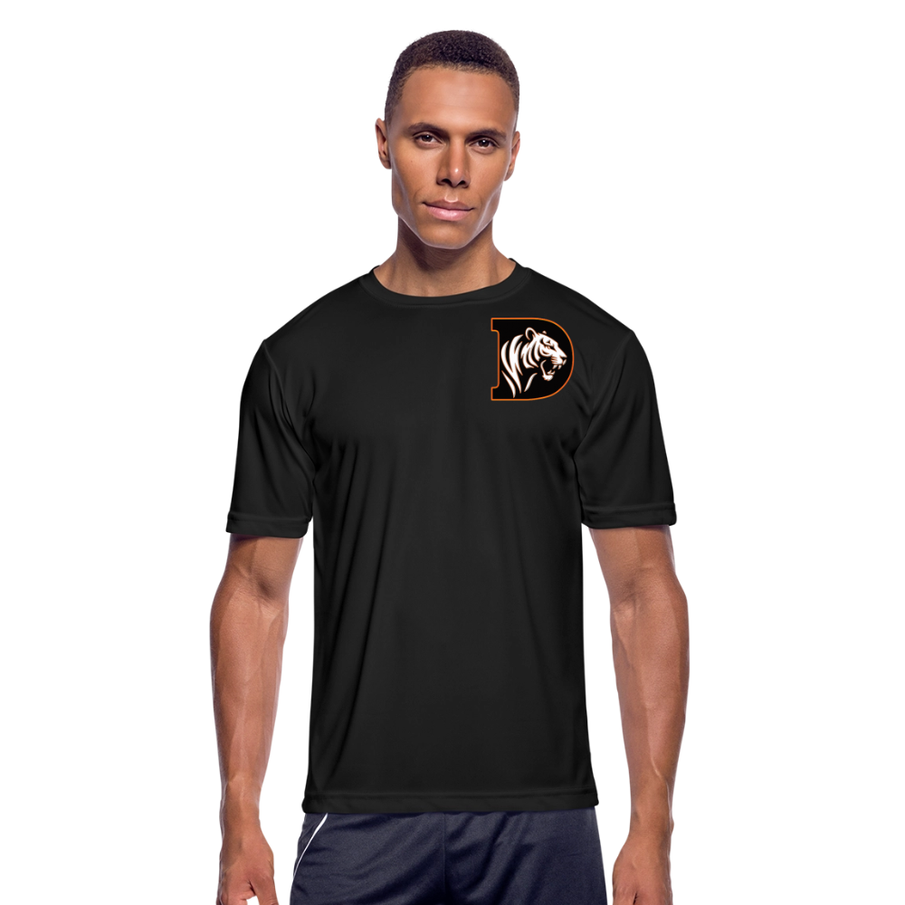 Tiger 4 Life 1981 DHS Men’s Moisture Wicking Performance T-Shirt - black