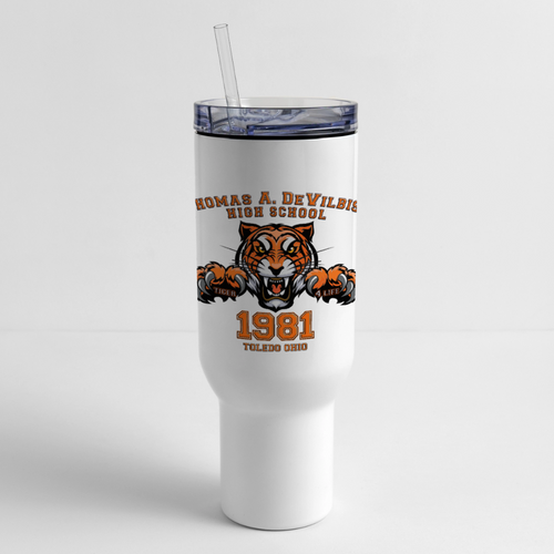 40 oz Travel Tumbler - white